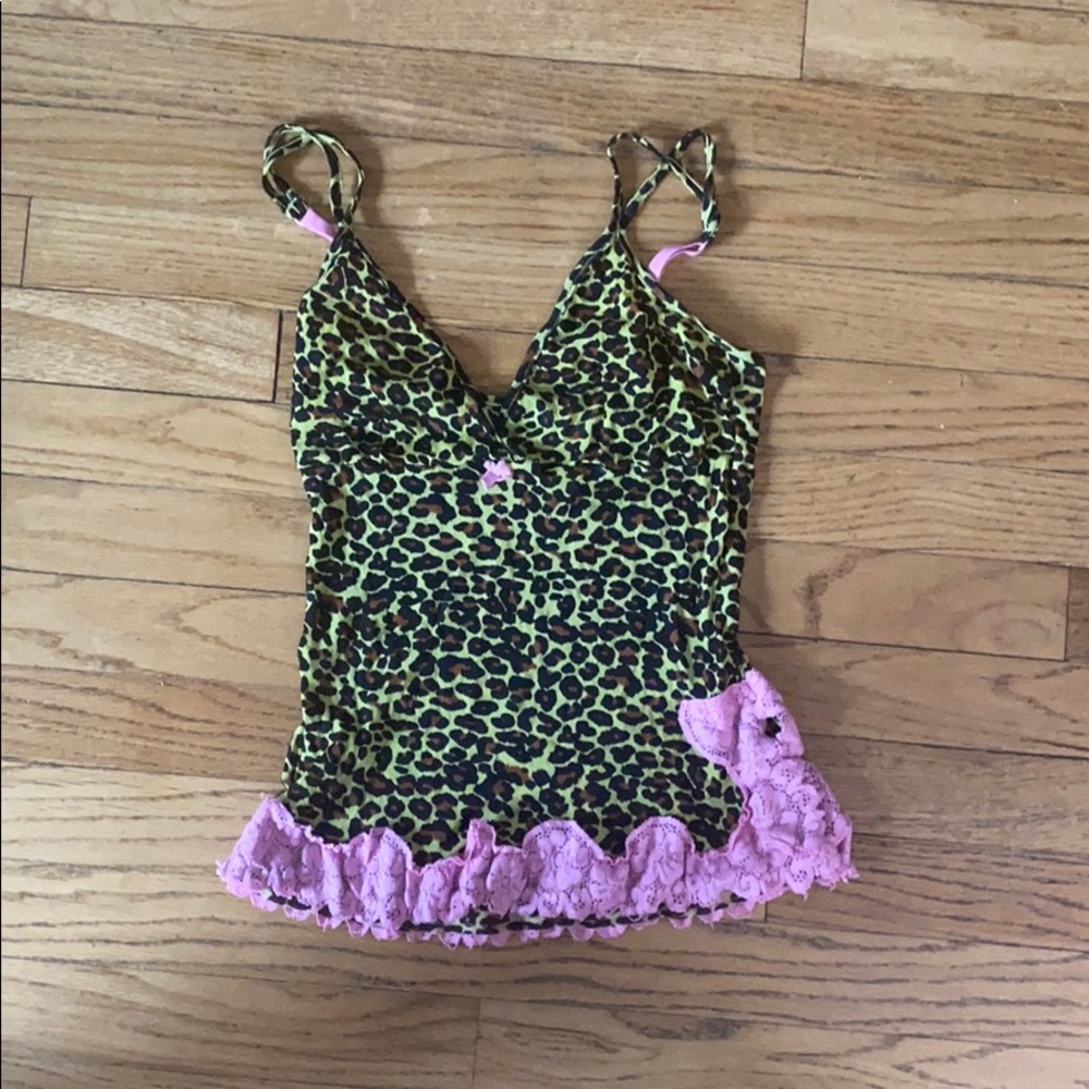 Vintage leopard camisole